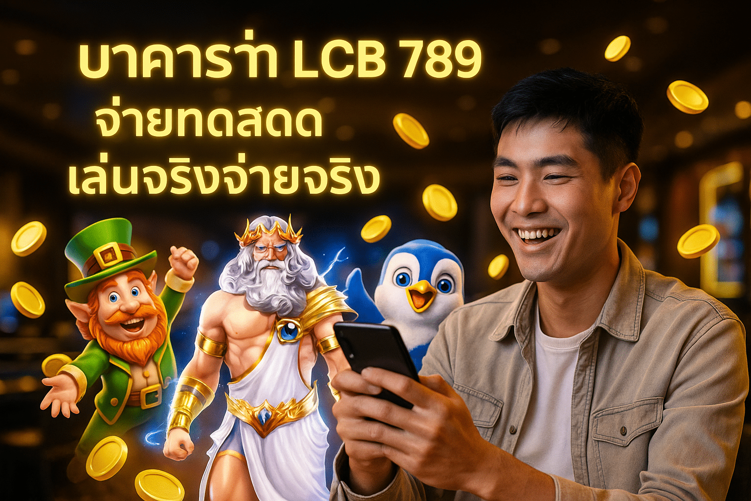 บาคาร่า LCB 789 ถ่ายทอดสด เล่นจริงจ่ายจริง