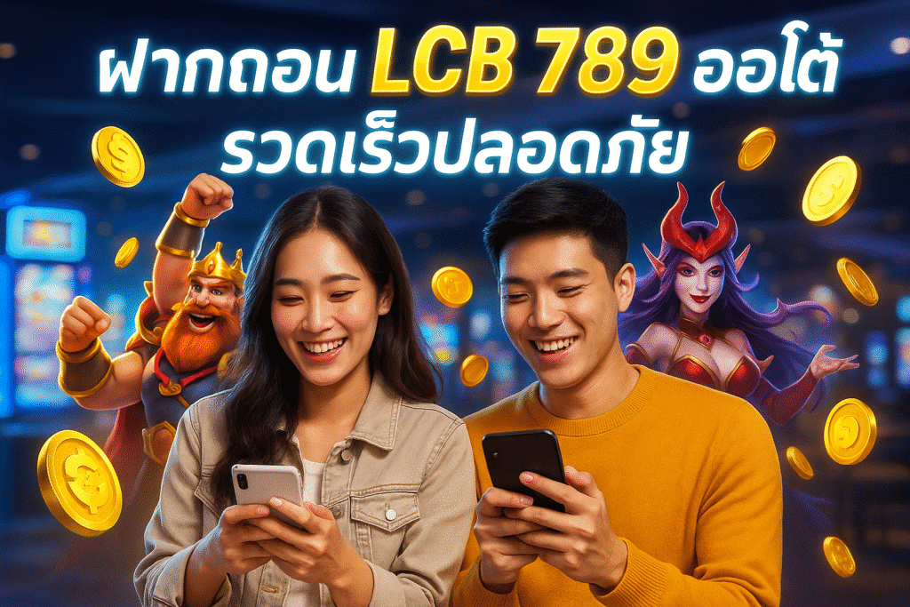 ฝากถอน LCB 789 ออโต้ รวดเร็วปลอดภัย