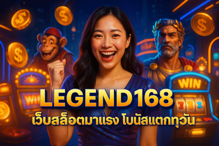 LEGEND168 เว็บสล็อตมาแรง โบนัสแตกทุกวัน